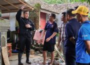 Tinjau Wilayah Terdampak Banjir, Bupati Pesawaran Akan Bangun Kembali Tanggul Sungai