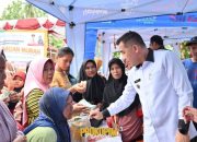 Upaya Stabilitasi Pasokan dan Harga Pangan, Pemkab Pesawaran Gelar Gerakan Pasar Murah