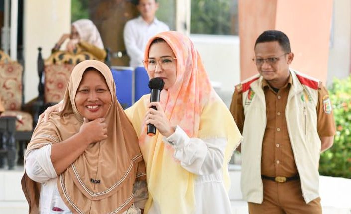 Pemkab Pesawaran melalui Dinas Ketahanan Pangan Pesawaran kembali mengadakan kegiatan Gerakan Pangan Murah (GPM) || Foto: Istimewa