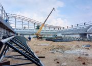 Ditarget Rampung Pada Bulan Oktober, GOR Siger Way Halim Punya Fasilitas Lengkap