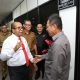 Pj. Gubernur Lampung Samsudin didampingi Sekdaprov Fahrizal Darminto dan jajaran Pejabat Tinggi Pratama serta Kepala OPD Pemerintah Provinsi Lampung, mengunjungi DPRD Provinsi Lampung || Foto: Adpim Pemprov Lampung