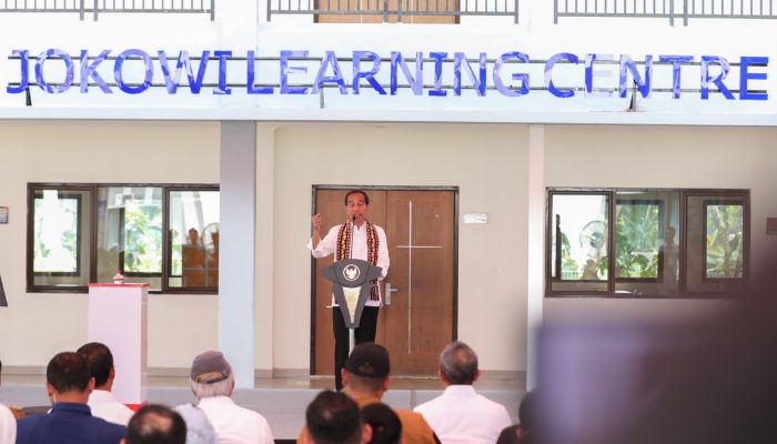 Resmikan Gedung JLC, Jokowi Tekankan Persiapan SDM Unggul sejak Masa Sekolah