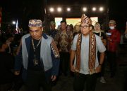 Pj Gubernur Samsudin Buka Festival Musik Tradisi Indonesia Recaka Musik Lampung