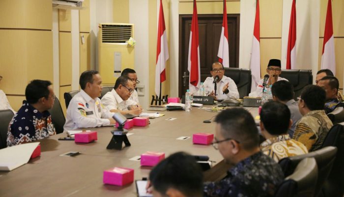 Pj Gubernur Lampung Terima Kunker Ketua Komite III DPD RI Abdul Hakim