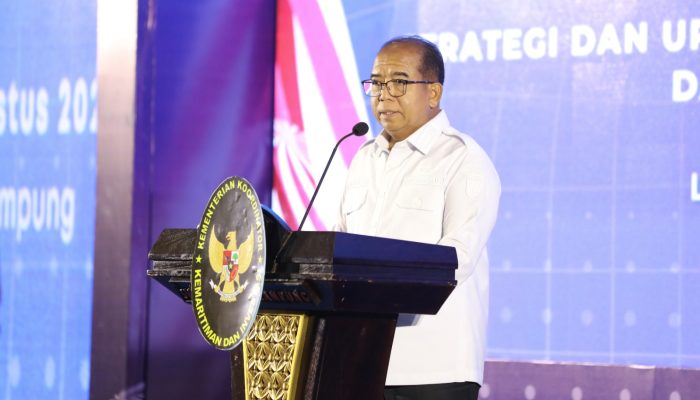 Pj Gubernur Lampung Hadiri FGD tentang Keamanan dan Ketahanan Wilayah Pesisir dan Pulau-Pulau Kecil