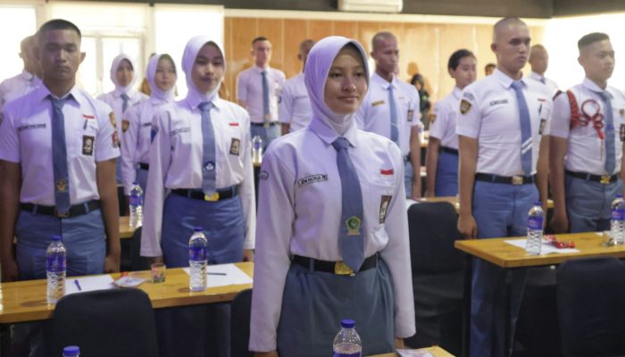 Kegiatan Diklat Calon Pasukan Pengibar Bendera Pusaka Tingkat Provinsi Lampung 2024 Resmi Dibuka