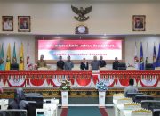 Sekdaprov Lampung Hadiri Rapat Paripurna Penyampaian 6 Raperda Usulan Inisiatif DPRD