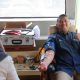Rio Widiya Nugraha, selaku SRM Keuangan, Komunikasi, dan Umum PLN UID Lampung dalam aksi Donor Darah bersama PMI || Foto: PLN UID Lampung