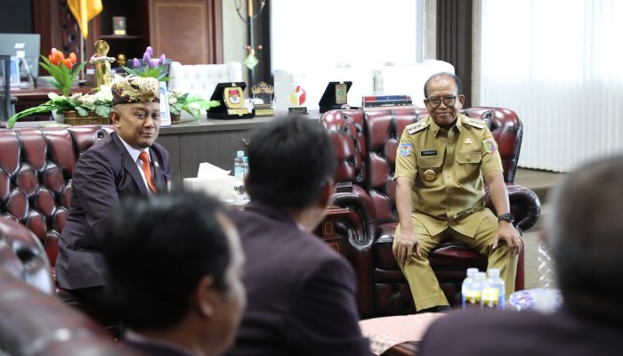 Pj Gubernur Samsudin Terima Kunjungan Jajaran Pengurus PPNI Lampung