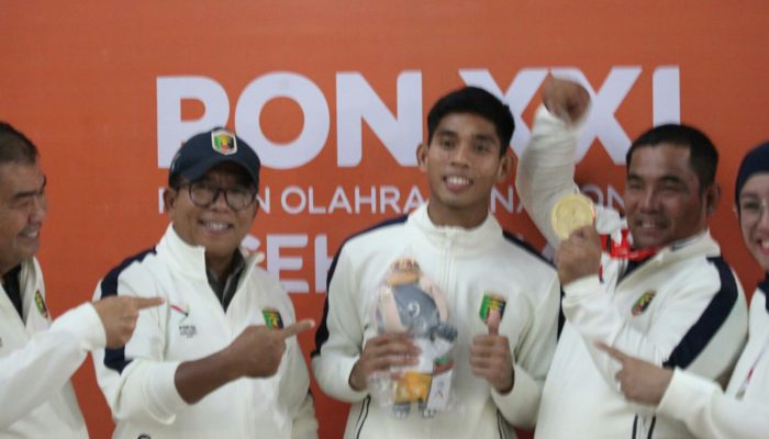 Atlet Muaythai Lampung Abdul Muis Rebut Medali Emas PON XXI Aceh – Sumut 2024
