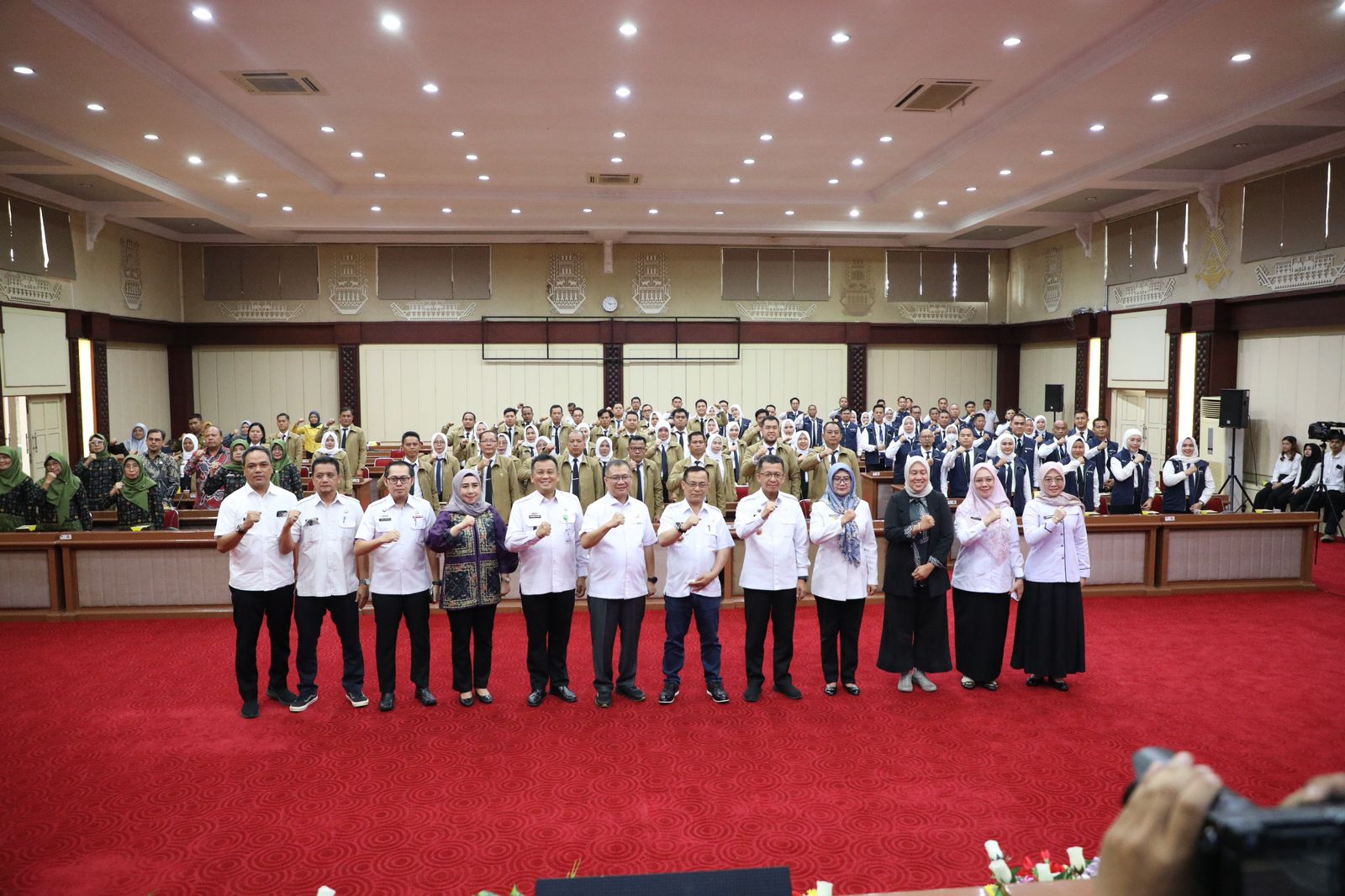 Pemprov Lampung menerima Kunjungan Tim Studi Lapangan Pelatihan Kepemimpinan Pengawas Angkatan III dan IV Provinsi Sumatra Selatan Tahun 2024 || Foto: Adpim Pemprov Lampung