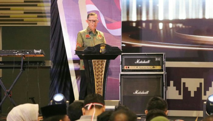 Apel 3 Pilar Kamtibmas Provinsi Lampung, Pj Gubernur Dukung Penuh Upaya Jaga Stabilitas dan Persatuan di  Pilkada Damai 2024