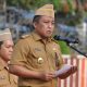 Staf Ahli Gubernur Bidang Pemerintahan, Hukum, dan Politik Provinsi Lampung, Ganjar Jationo menjadi Pembina Apel Mingguan di lingkungan Sekretariat Daerah Pemerintah Provinsi Lampung || Foto: Dinas Kominfotik Provinsi Lampung