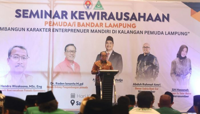 Pj Gubernur Lampung Dorong Generasi Muda Mandiri Hadapi Tantangan Global