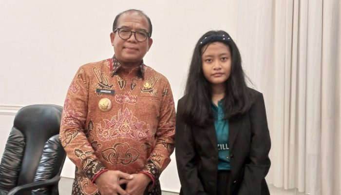 Dukung Kreator Game, Pemprov Lampung Hadirkan Siswi SMP Gajah Mada Fitria Khasanah