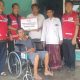 PMI Provinsi Lampung menyerahkan bantuan berupa 13 kursi roda kepada warga yang tersebar di beberapa wilayah di Lampung || Foto: Dinas Kominfotik Provinsi Lampung