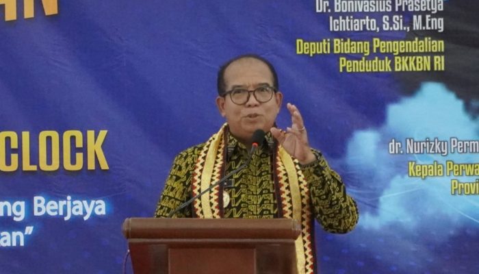 Optimalisasi Bonus Demografi, Pj Gubernur Lampung Buka Seminar Kependudukan dan Luncurkan Population Clock di ITERA