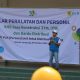General Manager PT PLN (Persero) Unit Induk Distribusi (UID) Lampung, menyampaikan arahannya pada gelar alat dan pasukan || Foto: PLN UID Lampung