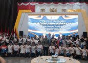 Pj Gubernur Lampung Lepas Keberangkatan Peserta Lomba Marching Band Tingkat Nasional