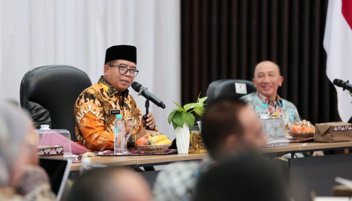 Pj Gubernur Lampung Ajak Kepala OPD Dukung Program Makan Siang dan Susu Gratis