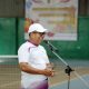 Pj. Gubernur Lampung Samsudin membuka pertandingan tenis persahabatan antara tim Pemerintah Provinsi Lampung dan tim Universitas Indonesia (UI), berlangsung di Lapangan Tenis Pemerintah Provinsi Lampung || Foto: Adpim Pemprov Lampung