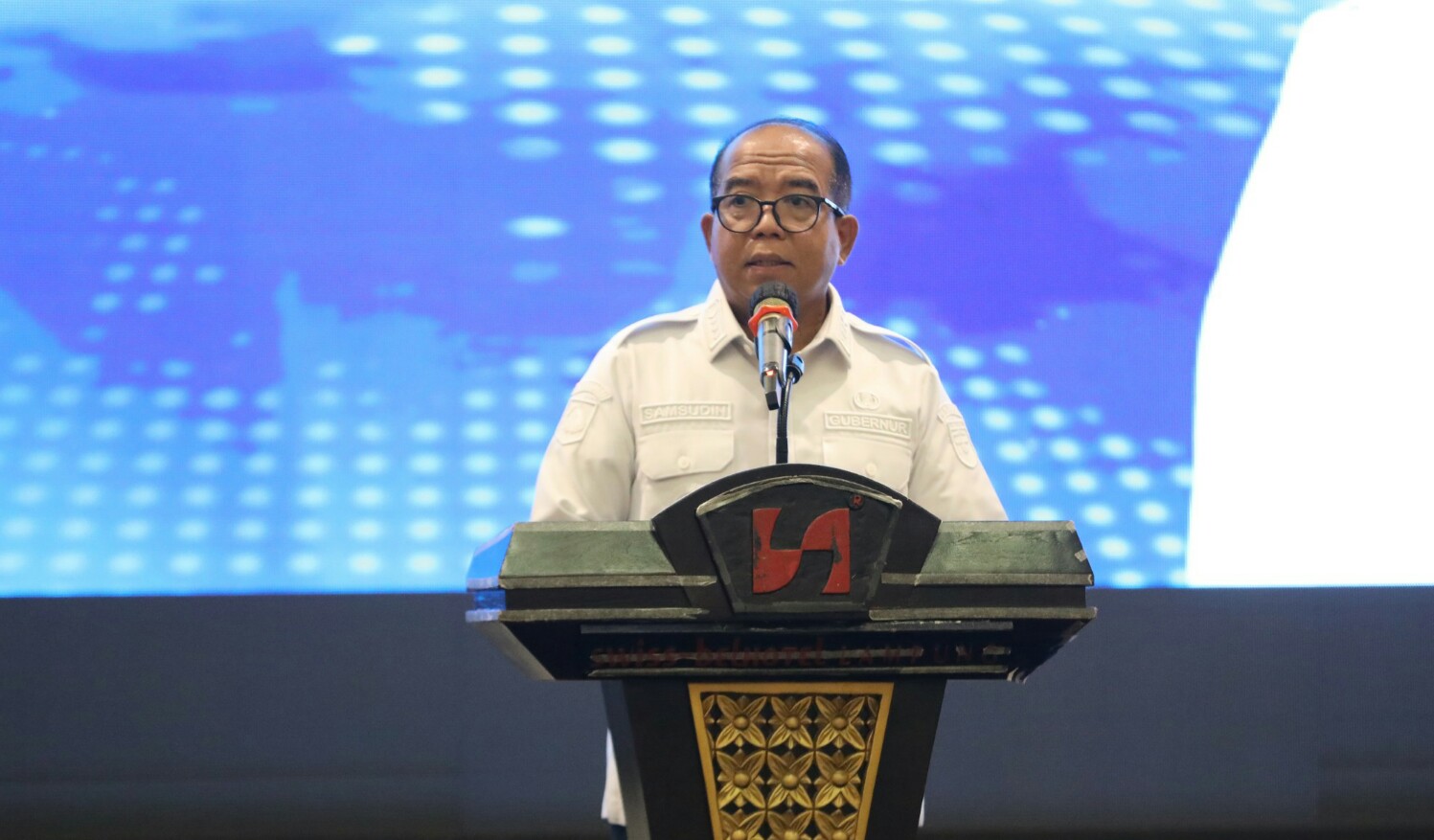 Pj. Gubernur Lampung Samsudin membuka Rapat Koordinasi dan Sosialisasi Sistem Informasi Pengelolaan Pajak Air Permukaan (E-PAP) || Foto: Adpim Pemprov Lampung