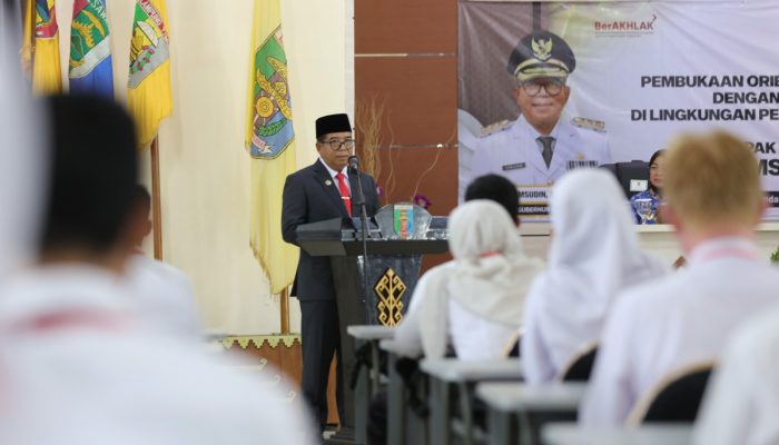 Pj Gubernur Samsudin Buka Orientasi P3K Angkatan V dan VI di Lingkungan Pemprov Lampung Tahun 2024