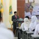 Pj. Gubernur Lampung Samsudin saat memberikan arahan kepada para peserta pada kegiatan Orientasi Pegawai P3K Angkatan V dan VI di Lingkungan Pemerintah Provinsi Lampung Tahun 2024 || Foto: Adpim Pemprov Lampung