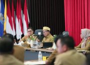 Pj Gubernur Samsudin Pimpin Rakor Pimpinan Bersama Kepala Daerah Kabupaten/Kota se-Provinsi Lampung