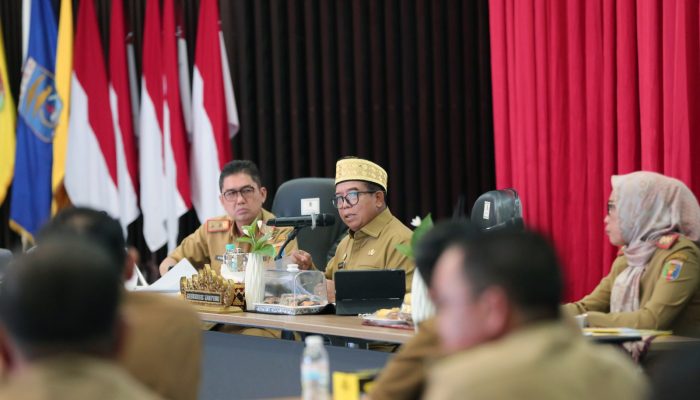 Pj Gubernur Samsudin Pimpin Rakor Pimpinan Bersama Kepala Daerah Kabupaten/Kota se-Provinsi Lampung