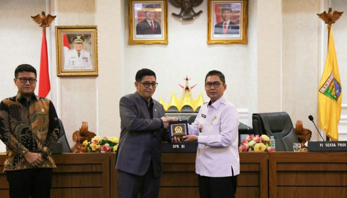 Pj Sekdaprov Lampung Terima Kunker Baleg DPR RI