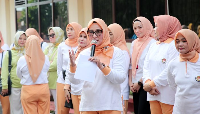 Pj Ketua Dharma Wanita Persatuan Provinsi Lampung Buka Semarak Lomba dalam Rangka HUT DWP ke-25