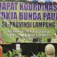 Bunda Pendidikan Anak Usia Dini (PAUD) Provinsi Lampung Maidawati Retnoningsih, membuka rapat koordinasi Pokja Bunda Paud se-Provinsi Lampung Tahun 2024 || Foto: Dinas Kominfo dan Statistik Provinsi Lampung