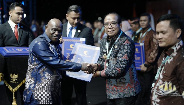 Lampung Raih Penghargaan Provinsi Pembina KKP HAM 2024