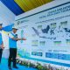 Direktur Utama PLN, Darmawan Prasodjo (kanan) didampingi Direktur Transmisi dan Perencanaan Sistem PLN, Evy Haryadi (kedua dari kiri) dan Direktur Retail dan Niaga PLN, Edi Srimulyanti (kiri) memaparkan kondisi kelistrikan pada masa Natal 2024 dan Tahun Baru 2025 kepada Wakil Menteri BUMN sekaligus Komisaris PLN, Aminuddin Ma'ruf (kedua dari kanan) saat peninjauan langsung di Kantor PLN Unit Pelaksana Transmisi Cilegon || Foto: PLN