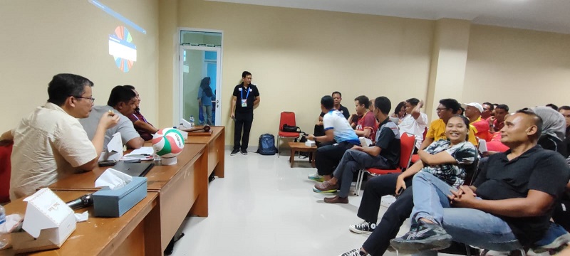 Dibuka Ketum PBVSI, Kejurnas Bola Voli U-19 Bergulir di Bandar Lampung