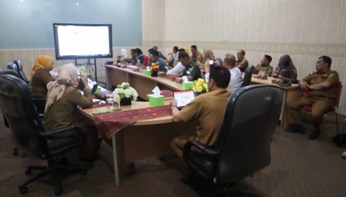 Pemprov Lampung Ikuti Rakor Pengendalian Inflasi Daerah Bersama Mendagri