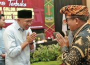 Pj Gubernur Lampung Hadiri Rapat Pleno Penetapan Calon Gubernur dan Wakil Gubernur Terpilih Periode 2025-2030