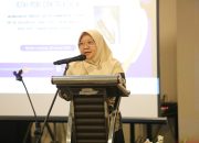 Bunda PAUD Provinsi Lampung Maidawati Retnoningsih Samsudin saat membuka Rakorpimprov) IGTKI-PGRI di Hotel Golden Tulip Springhill Bandar Lampung || Foto: Adpim Pemprov Lampung
