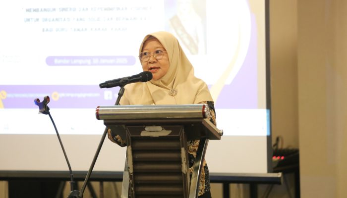 Menyongsong Indonesia Emas 2045, Pj Bunda PAUD Provinsi Lampung Ajak Guru TK Kembangkan Inovasi dan Kreativitas