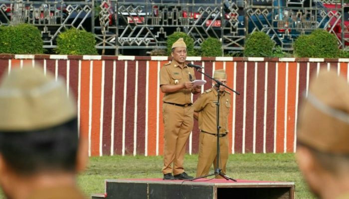 Staf Ahli Gubernur Lampung Pimpin Apel Minggu