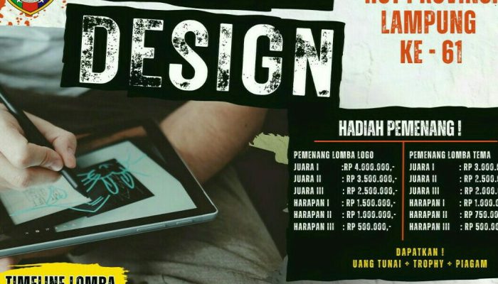 Pemprov Lampung Gelar Lomba Desain Logo dan Tema HUT ke-61 Provinsi Lampung