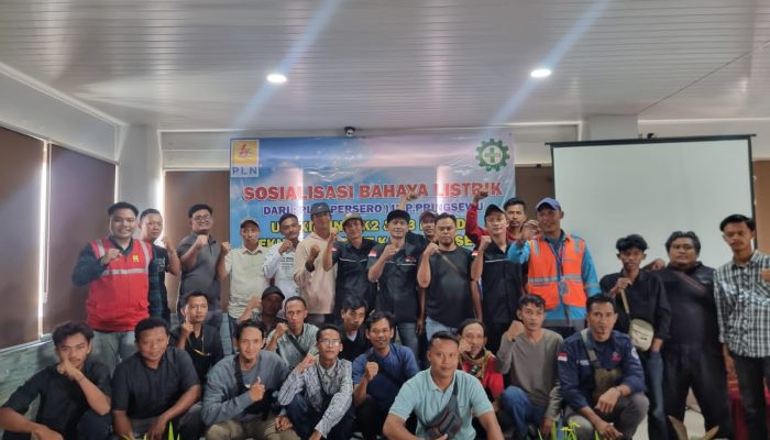 Bulan K3 Nasional, Kolaborasi PLN UP3 Pringsewu Bersama APJII Tingkatkan Kesadaran K2/K3