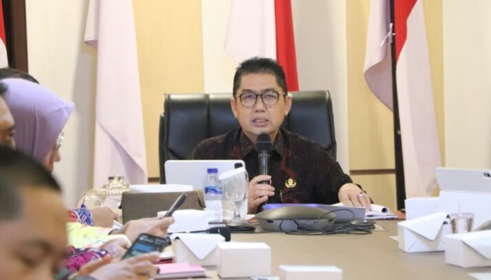 Pj Sekdaprov Lampung Ikuti Rapat Tindak Lanjut Rakortas Bidang Pangan