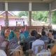 PT PLN (Persero) UID Lampung melalui Unit UP3 Pringsewu berkolaborasi Bersama Perangkat Desa Tambah Rejo serta TP PKK Tambah Rejo Barat melaksanakan sosialisasi Peduli Bahaya Listrik || Foto: PLN UID Lampung