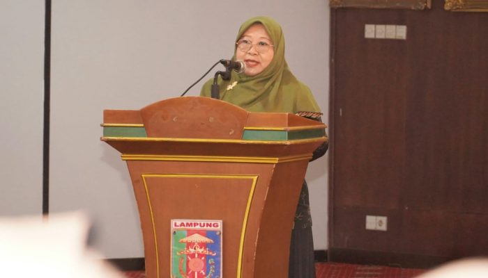 Buka Rakor, Pj Penasihat DWP Provinsi Lampung Sampaikan Apresiasi dan Permohonan Pamit