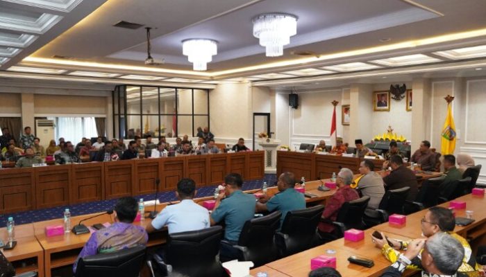 Pj Gubernur Lampung Sambut Kunjungan Kerja Komisi II DPR RI