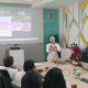 Dr. Deffy Julianty Pakar kesehatan perwakilan Prodia Lampung saat menjelaskan pentingnya deteksi dini guna pencegahan kanker kepada pegawai PLN UP3 Metro || Foto: PLN UP3 Metro