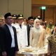 Gubernur Lampung, Rahmat Mirzani Djausal, didampingi Wakil Gubernur Lampung, Jihan Nurlela, melaksanakan serah terima jabatan Gubernur dan Bupati/Walikota se-Provinsi Lampung, di Movenpick Hotel Jakarta || Foto: Dinas Kominfotik Provinsi Lampung