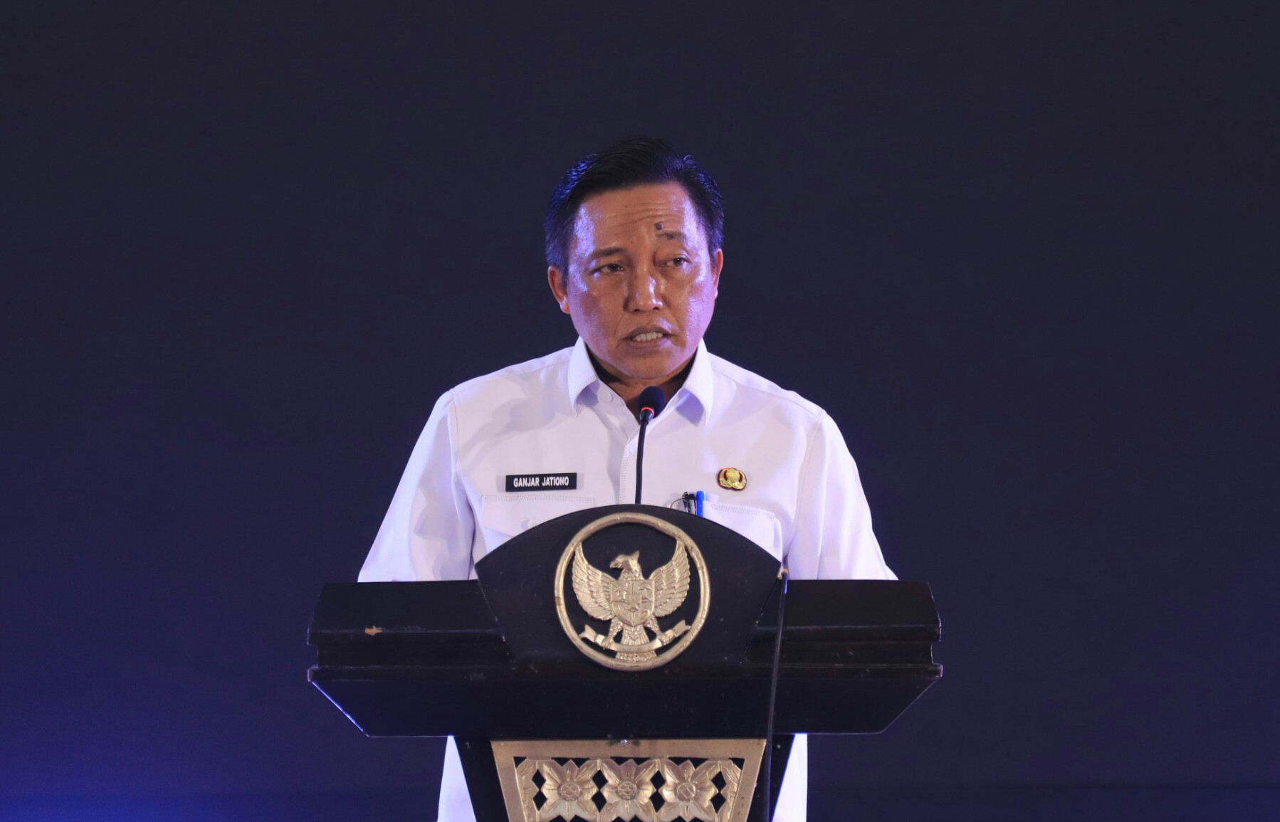 Gubernur Lampung diwakili Staf Ahli Bidang Pemerintahan Hukum dan Politik Ganjar Jationo, membuka Peringatan HPN Daerah Provinsi Lampung sekaligus HUT ke-79 PWI Tahun 2025 || Foto: Dinas Kominfotik Provinsi Lampung